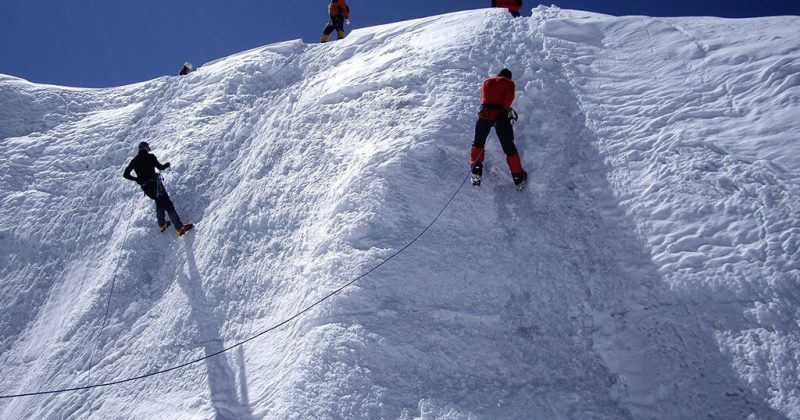 peak climbing in Nepal